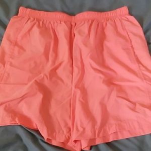 Peach shorts